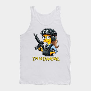 Tactical Yellow People Tank Top
